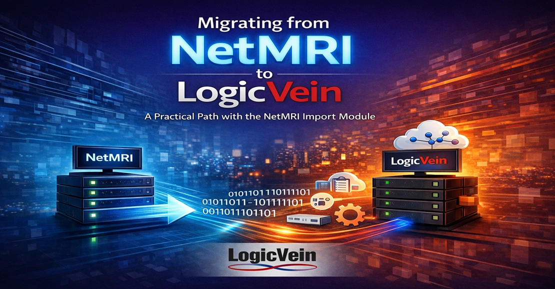 LogicVein migration of NetMRI 