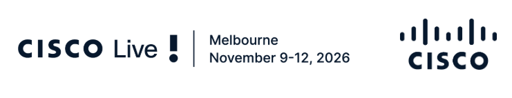 Cisco Live 2026 - Melbourne