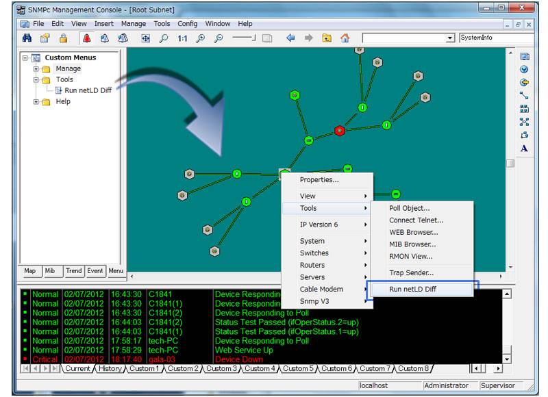 Integration with NMS and other networking Tools