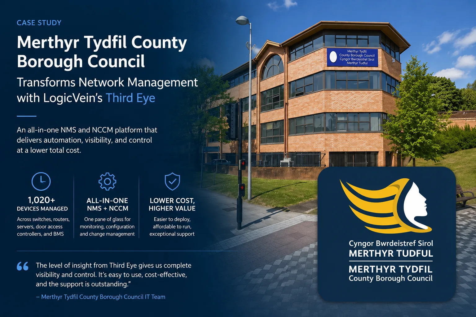 Merthyr Tydfil Corporation logo