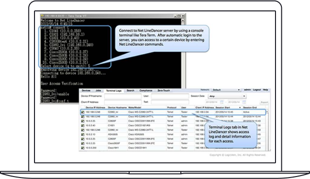 Terminal Proxy with auto login and full session recording